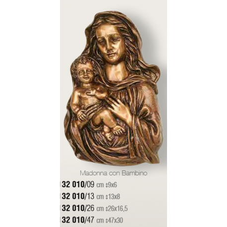 VIERGE ET L'ENFANT A PLAQUER