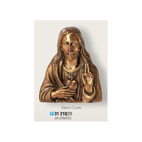 TÊTE DE CHRIST BRONZE à plaquer